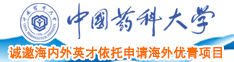 操逼内射的视频中国药科大学诚邀海内外英才依托申请海外优青项目